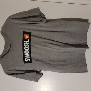 Grey Nike Men's small T shirt